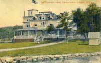 Algonquin Hotel, Stanley Island, Cornwall, Ont. postcard