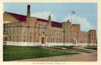 The Armouries, Cornwall, Ontario postcard