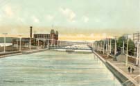 Cornwall canal  postcard