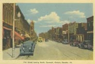 Pitt Street looking North, Cornwall, Ontario