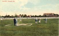 Lacrosse, Cornwall, Ontario postcard