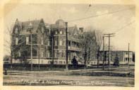 General Hospital & Nurses Home, Cornwall, Ont. postcard