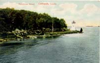 Hamiltons Island, Cornwall, Canada postcard