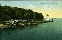 Hamilton's Island, Cornwall, Ont. postcard