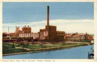 Howard Smith Paper Mills, Cornwall, Ontario postcard