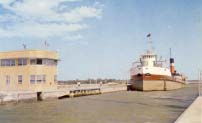 St. Lawrence Seaway and power project, Canada postcard