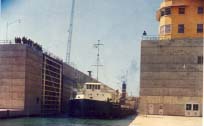 St. Lawrence Seaway and power project, Canada postcard