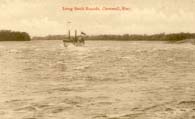 Long Sault Canal, Cornwall, Ont. postcard