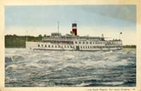 Long Sault Rapids, Cornwall, Ontario postcard