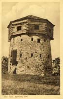 Old fort, Cornwall, Ont. postcard