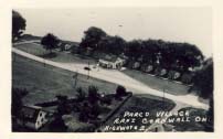 Parco Village, R.R. # 1, Cornwall, Ont., Highway #2, postcard