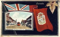 Pitt St., Cornwall, Ont., Canada postcard