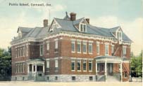 Public School, Cornwall, Ont. postcard