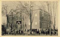 Public School, Cornwall, Ont. postcard