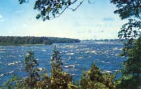 Long Sault Rapids postcard