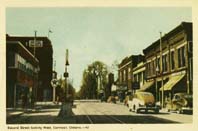 Second Street looking West, Cornwall postcard