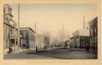 Second Street looking East, Cornwall, Ontario postcard