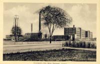 Courtauld's Silk Mills, Cornwall, Ontario postcard