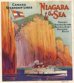 Niagara to the sea brochure from the Canada Steamship Lines, 1933