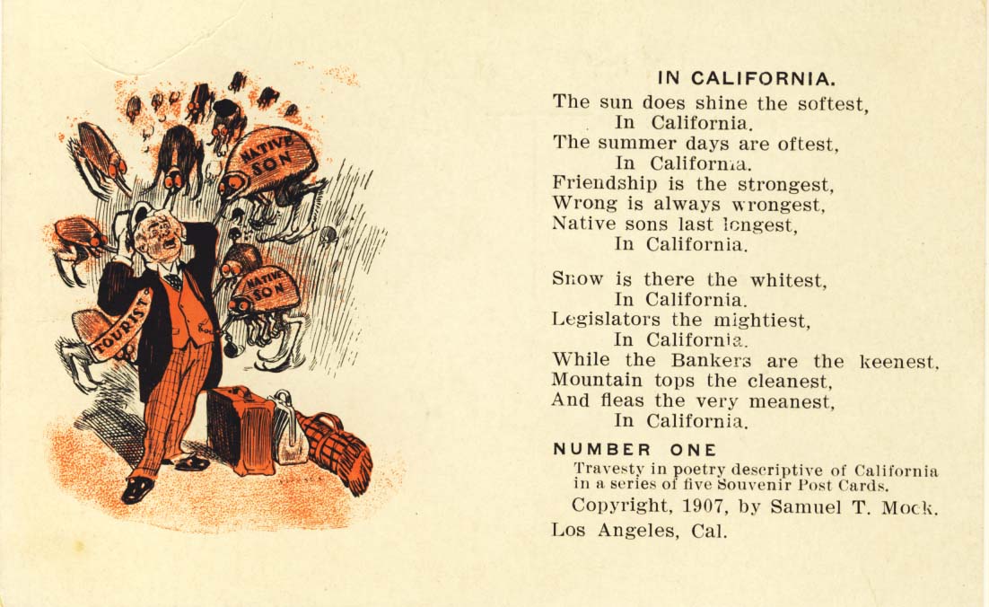 Mornin' on the desert postcard 1938