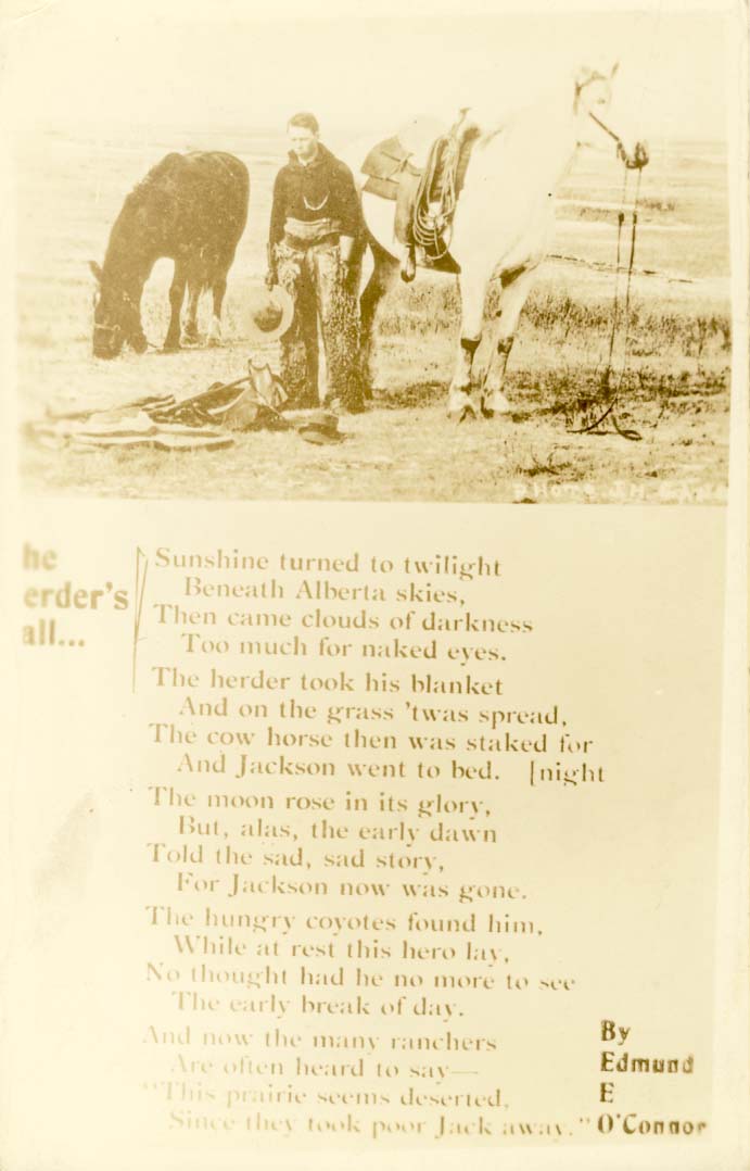 The herder's call postcard 1910s