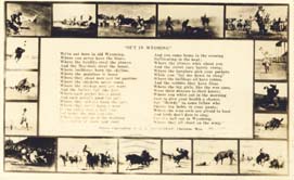 Out postcard, 1928