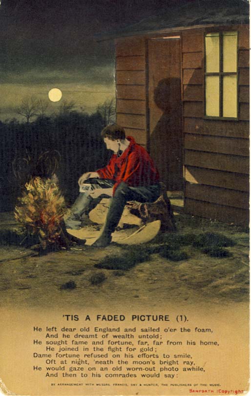 Tis a faded picture poem