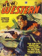 New  Western Magazine cover, 1947.
