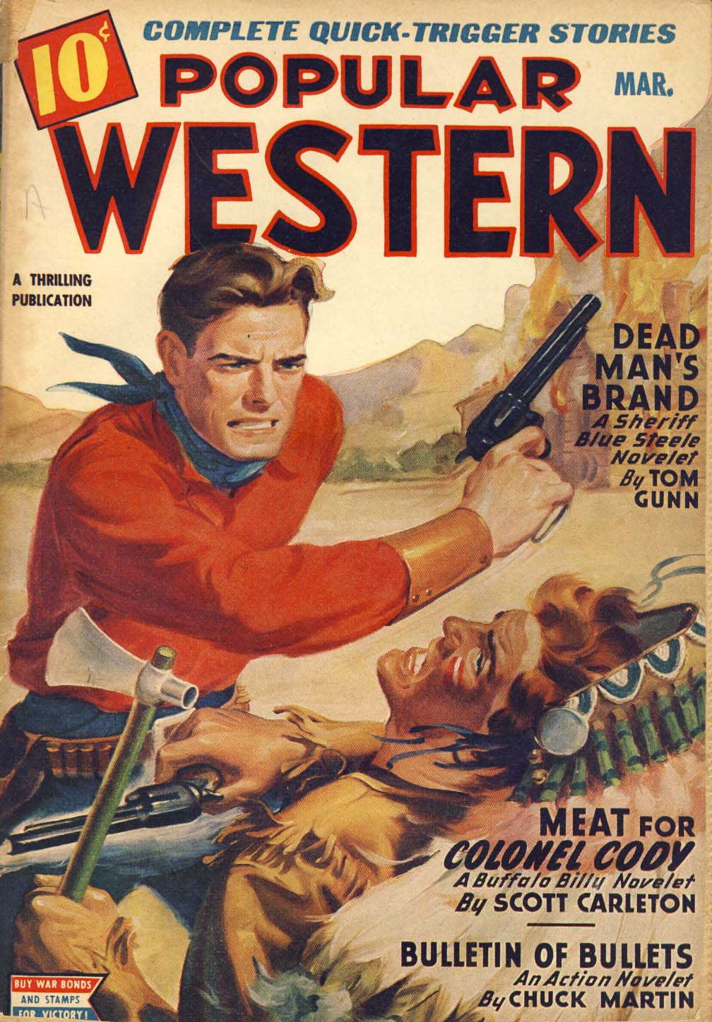 Popular Western, v.28, n.2, Mar. 1945 cover