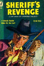 Sheriff's Revenge,  book cover, 1949.