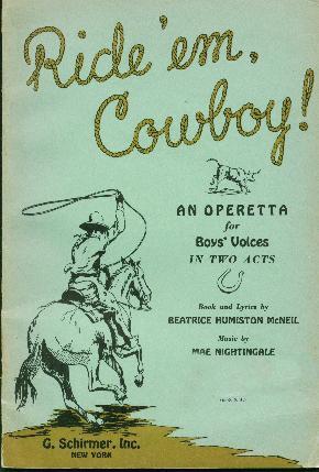 Ride' em cowboy!, 1939